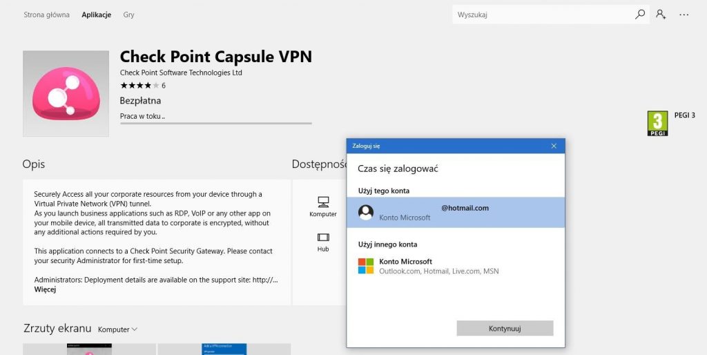 check point capsule vpn windows 10 setup